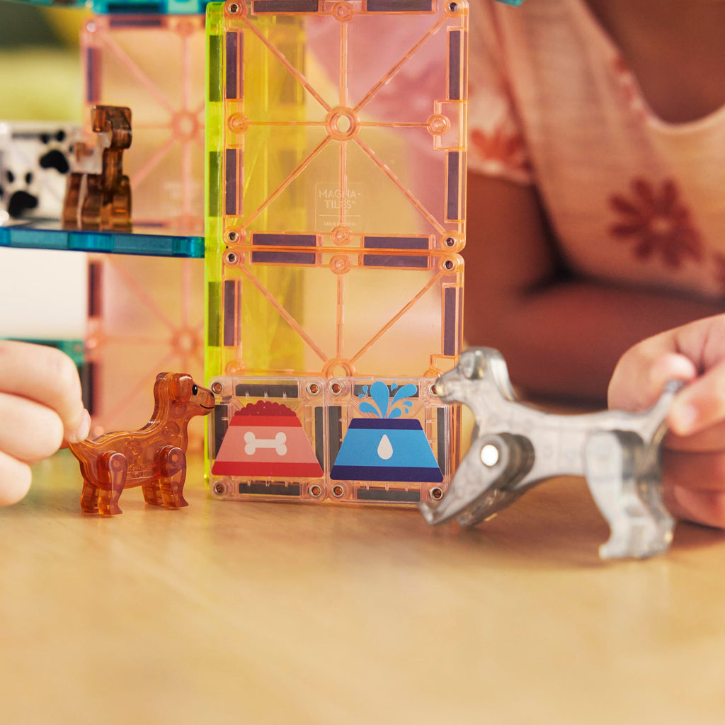 Magna Tiles Puppy Park Manyetik Bloklar - 27 Parça