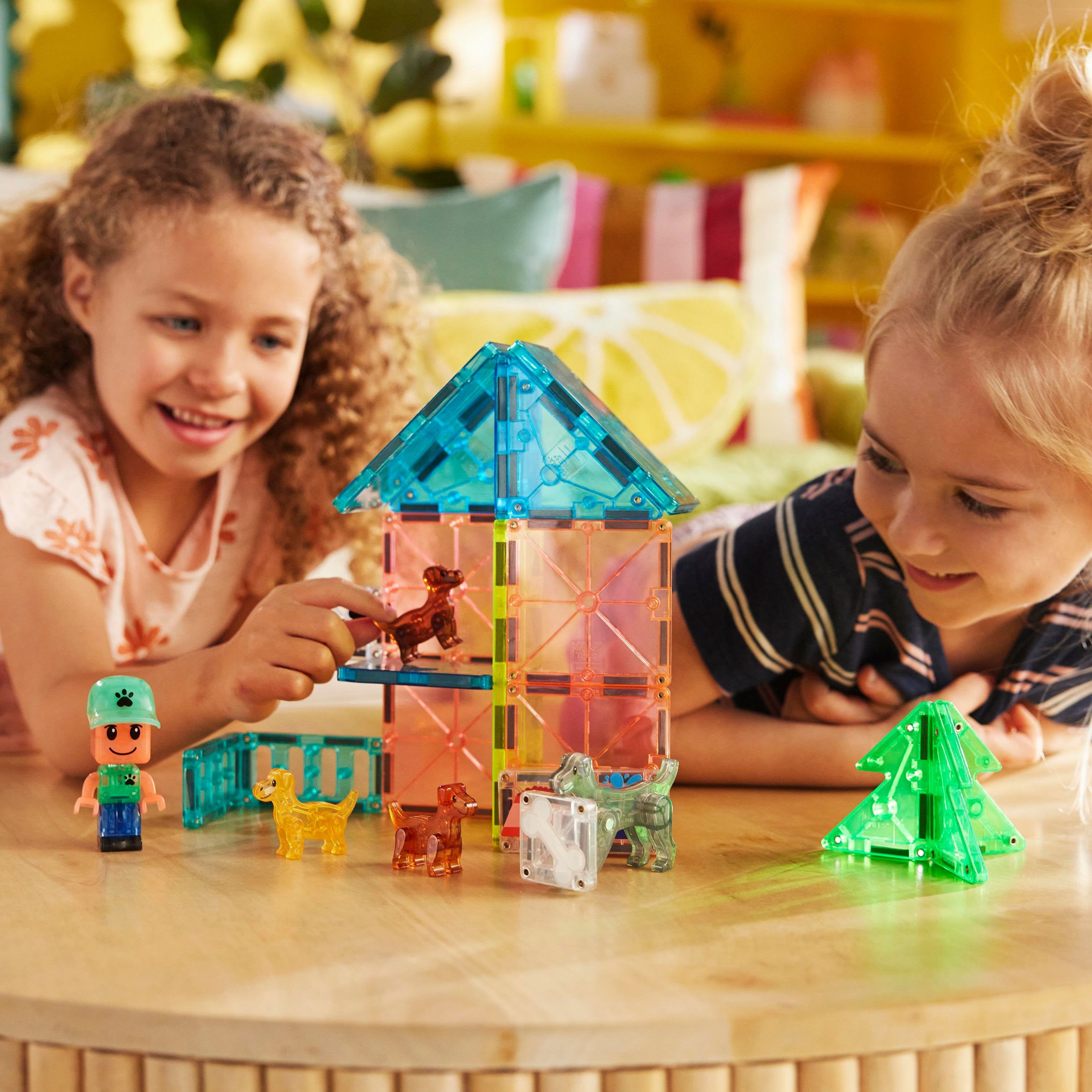 Magna Tiles Puppy Park Manyetik Bloklar - 27 Parça