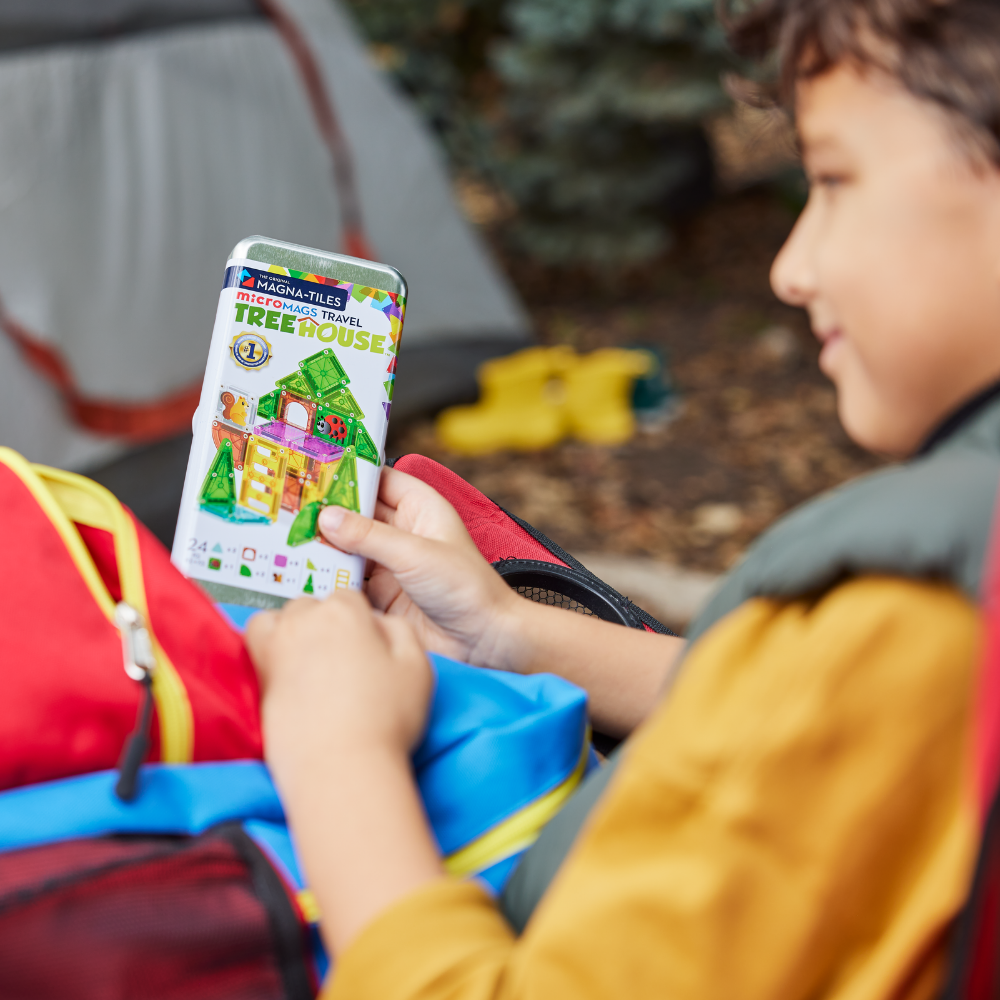 Magna Tiles Travel Set - Ağaç Ev - 24 Parça