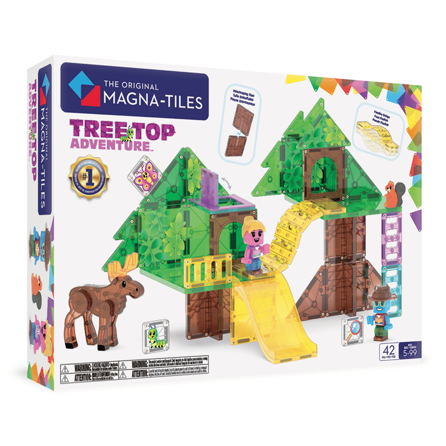 Magna Tiles Tree Top Adventure Manyetik Bloklar - 42 Parça