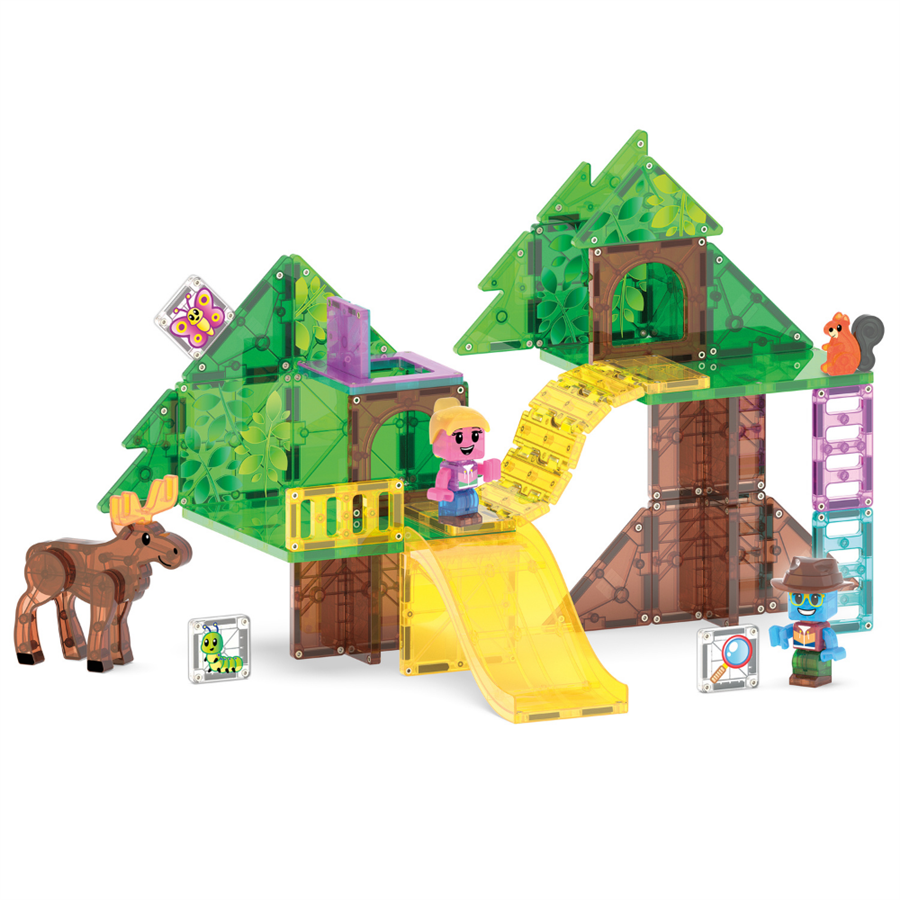 Magna Tiles Tree Top Adventure Manyetik Bloklar - 42 Parça