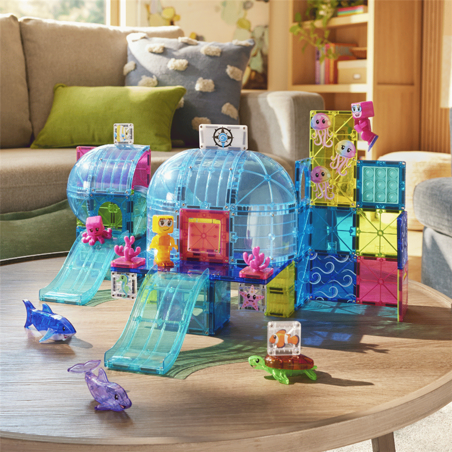 Magna Tiles Undersea Adventure Manyetik Bloklar - 58 Parça
