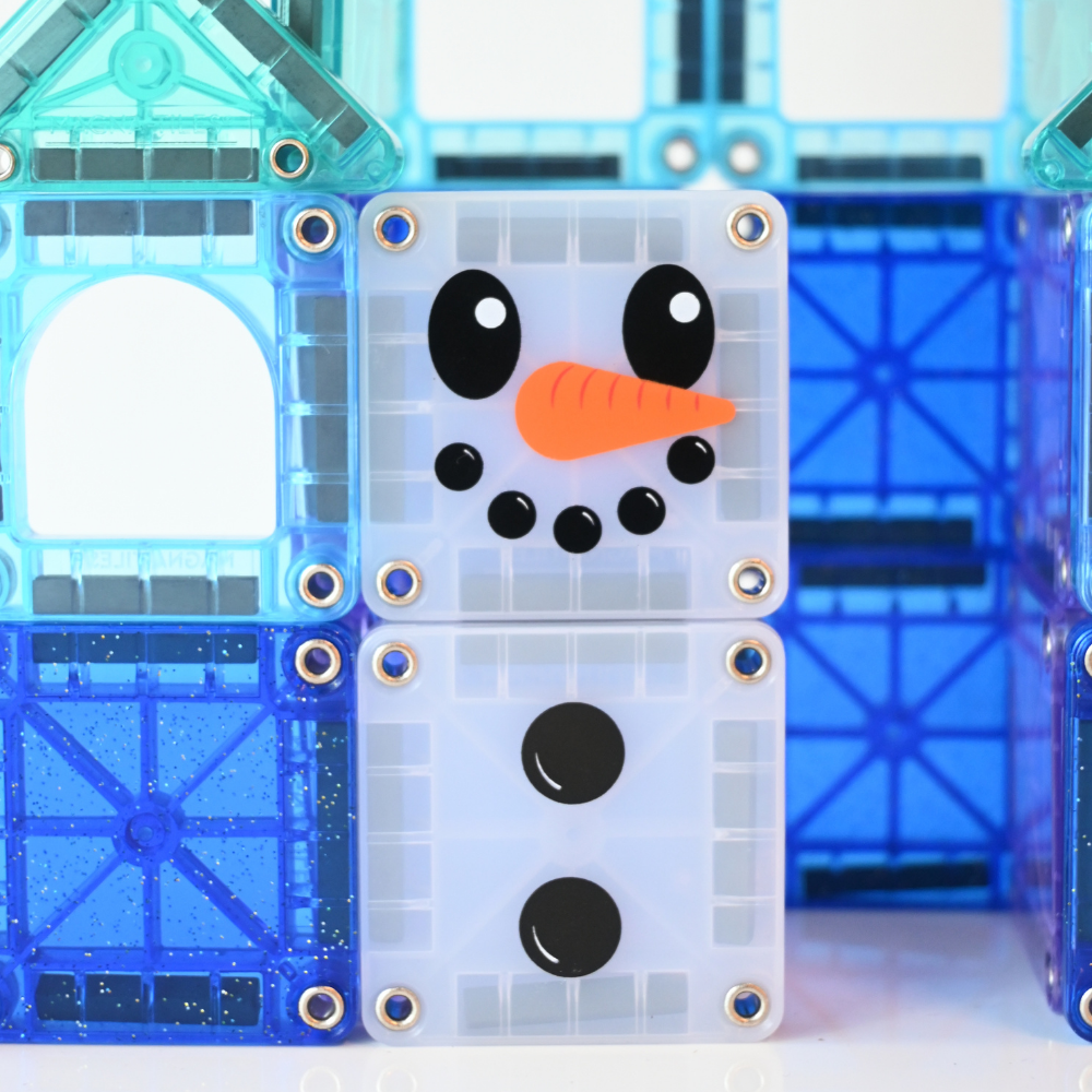 Magna Tiles WinterWonderland Travel Set - Seyahat Seti Manyetik Bloklar - 26 Parça