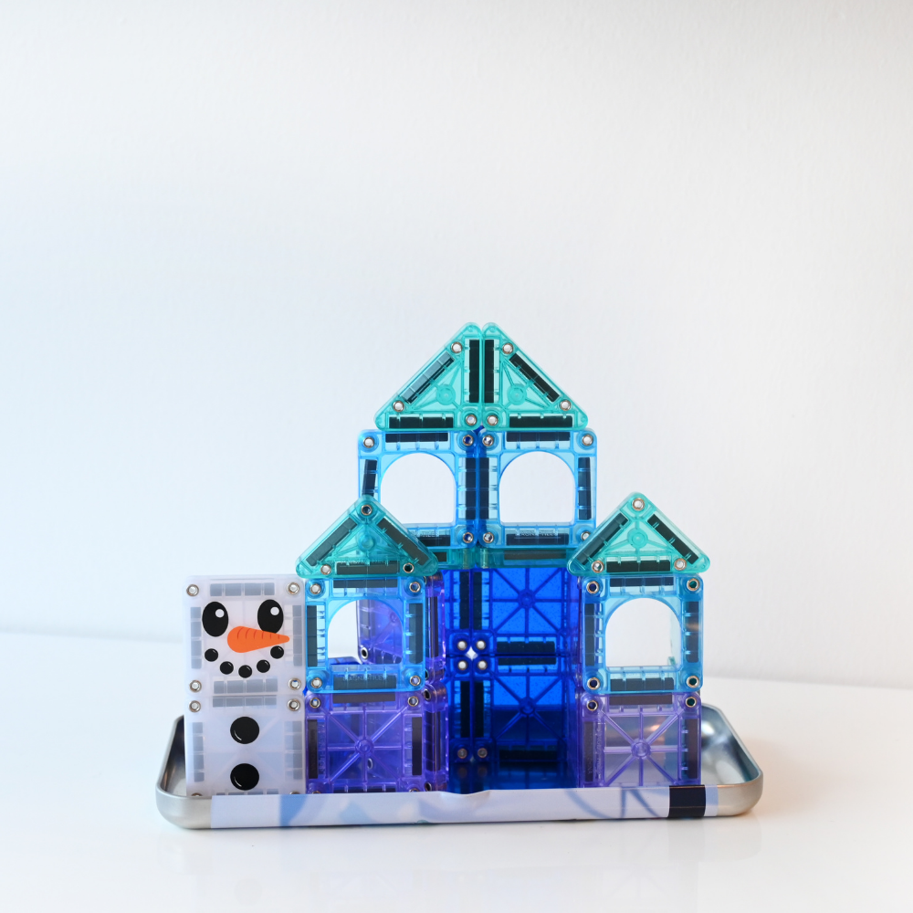 Magna Tiles WinterWonderland Travel Set - Seyahat Seti Manyetik Bloklar - 26 Parça