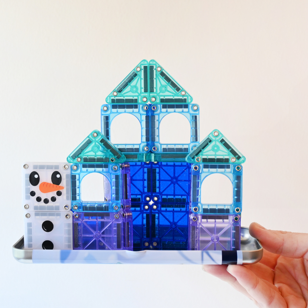 Magna Tiles WinterWonderland Travel Set - Seyahat Seti Manyetik Bloklar - 26 Parça