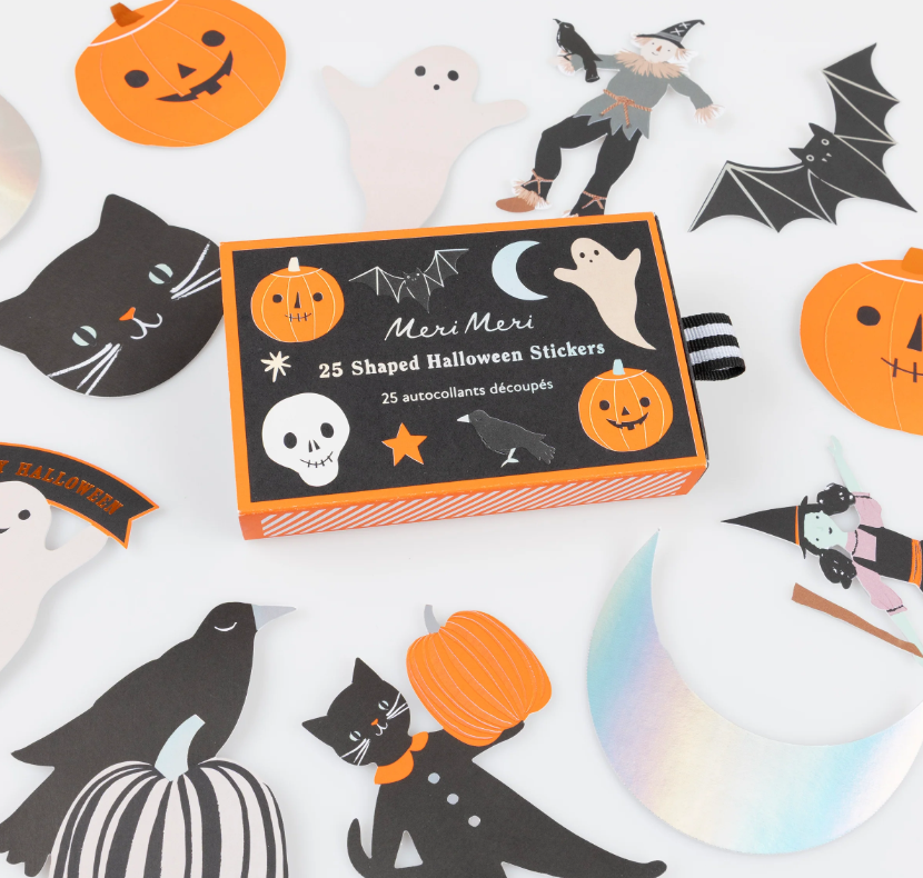 Meri Meri - Die-Cut Halloween Sticker - 25 Adet