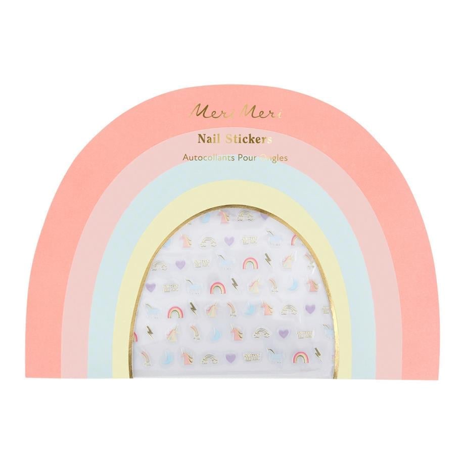 Meri Meri Gökkuşağı Unicorn Sticker - 200 Adet