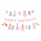 Meri Meri - Kitten Club Garland Set - Yavru Kedi Kulübü Asılan Süs Seti
