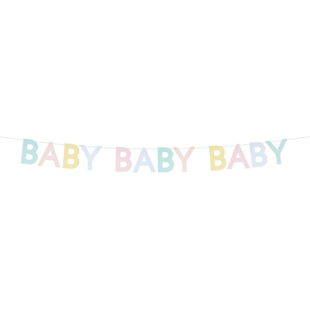 Meri Meri - Tırtıklı Parlak Baby Asılan Süs