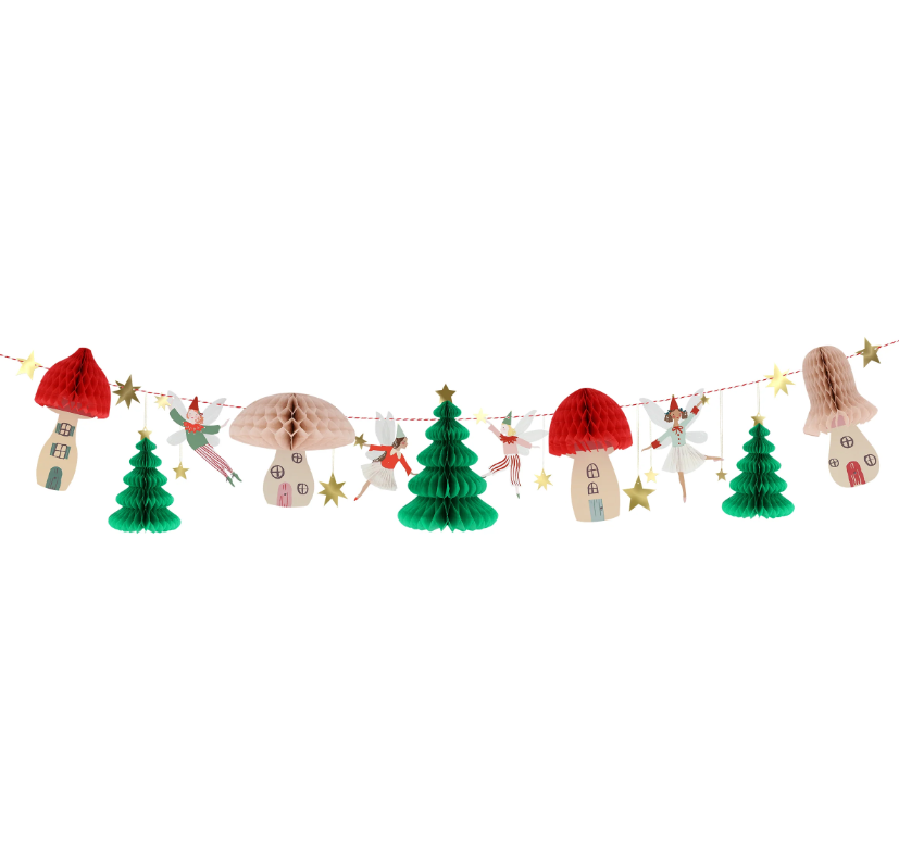 Meri Meri - Woodland Fairy Garland - Orman Asılan Süs