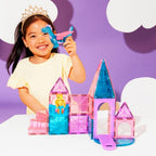 Magna Tiles Castle - Prenses Şatosu Manyetik Bloklar - 25 Parça