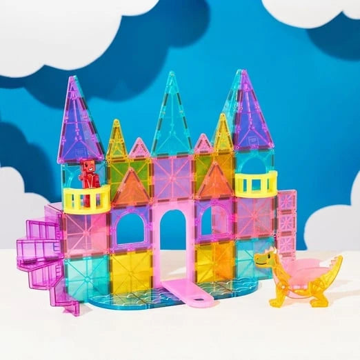 Magna Tiles Castle DLX - Prenses Şatosu Manyetik Bloklar - 48 Parça