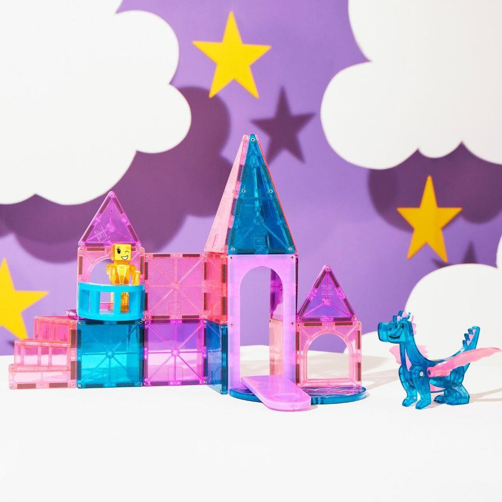 Magna Tiles Castle - Prenses Şatosu Manyetik Bloklar - 25 Parça