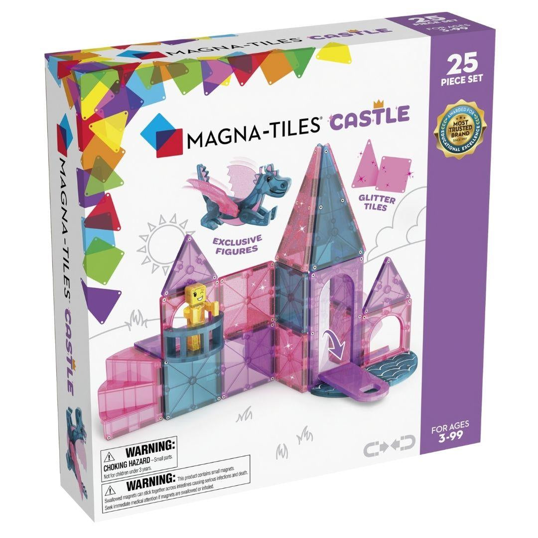 Magna Tiles Castle - Prenses Şatosu Manyetik Bloklar - 25 Parça