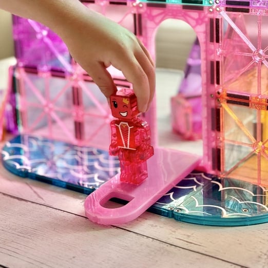 Magna Tiles Castle DLX - Prenses Şatosu Manyetik Bloklar - 48 Parça