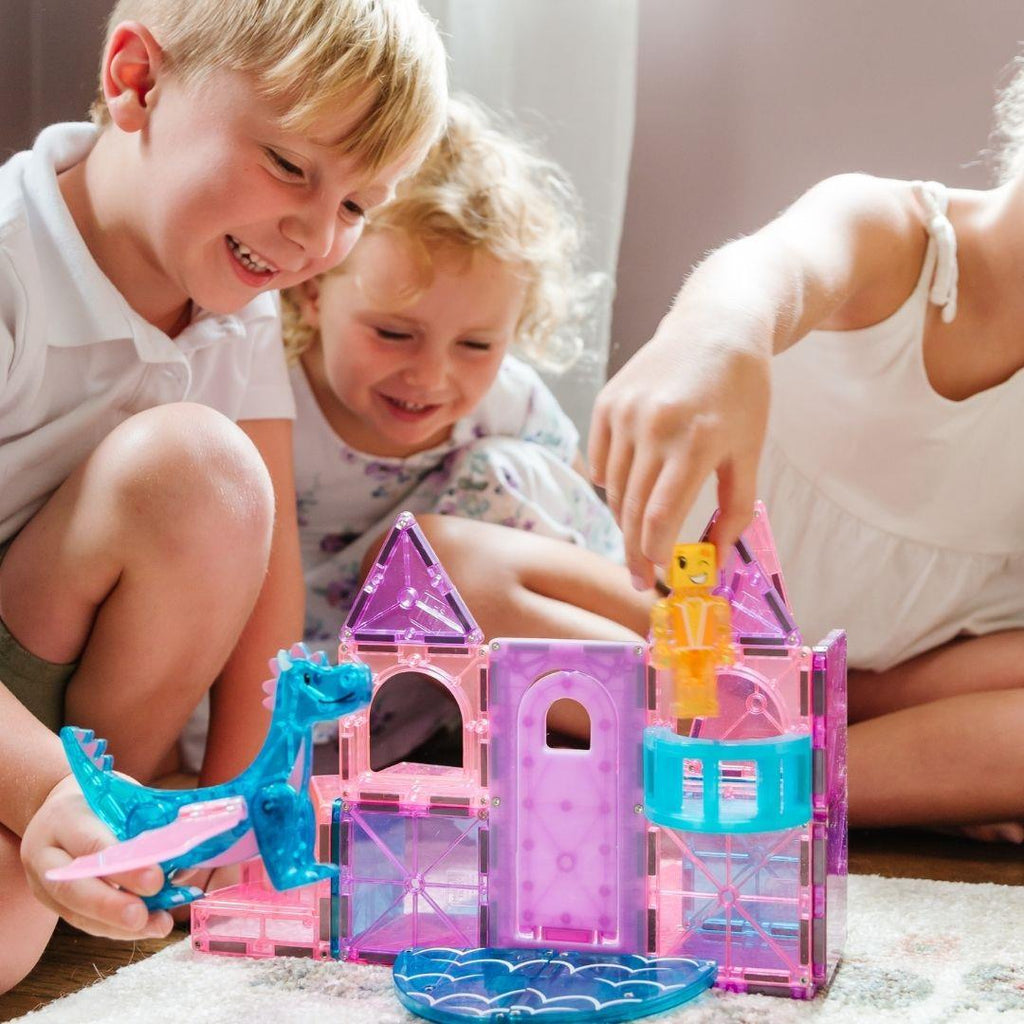 Magna Tiles Castle - Prenses Şatosu Manyetik Bloklar - 25 Parça