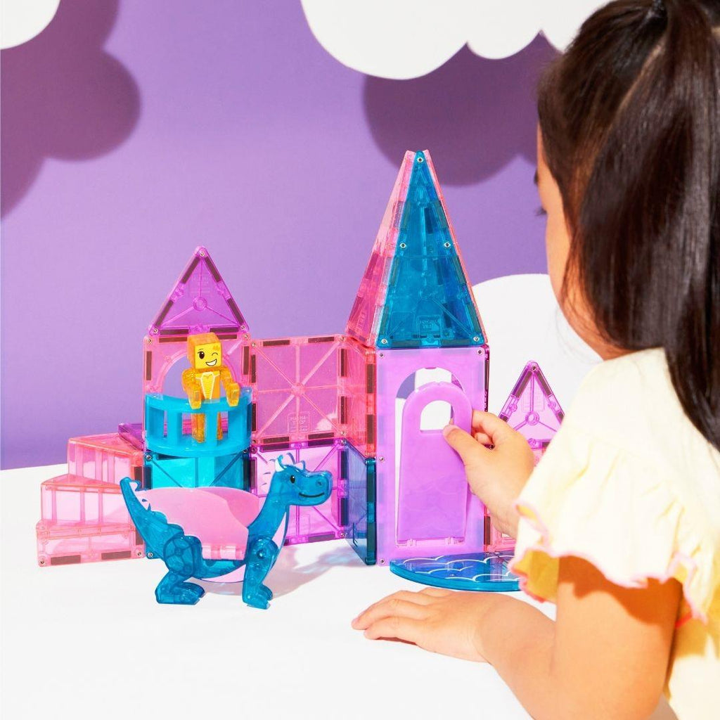 Magna Tiles Castle - Prenses Şatosu Manyetik Bloklar - 25 Parça
