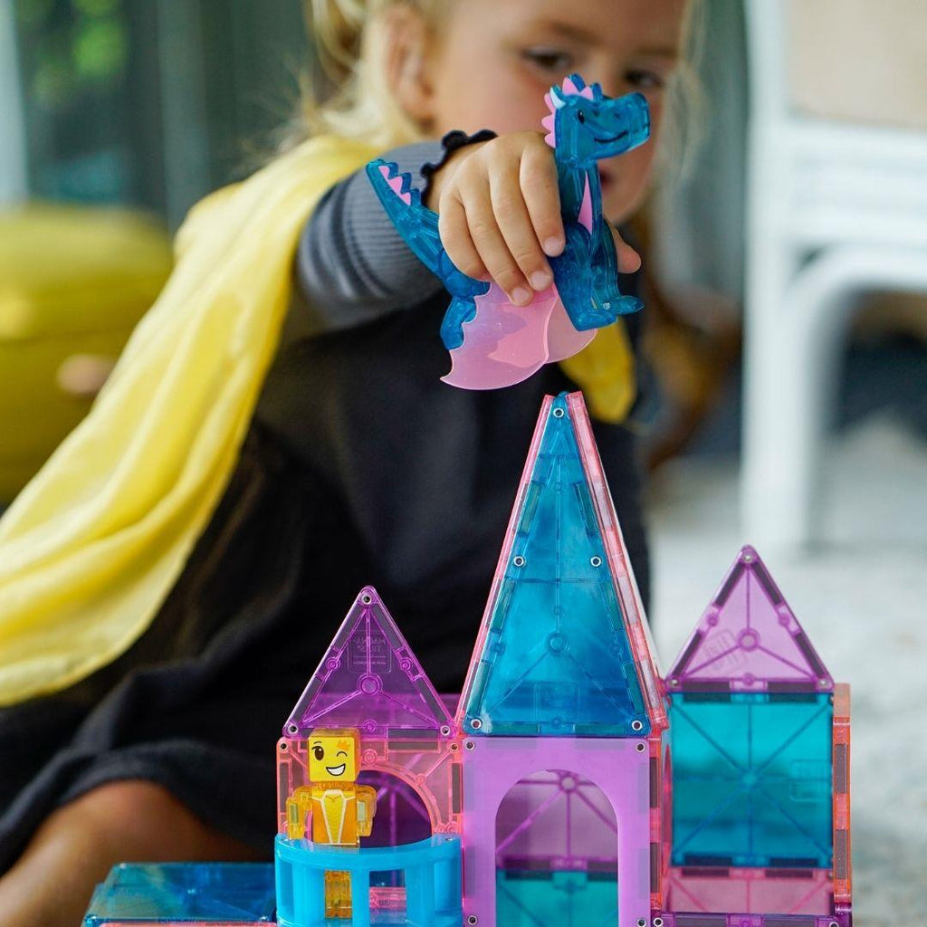 Magna Tiles Castle - Prenses Şatosu Manyetik Bloklar - 25 Parça