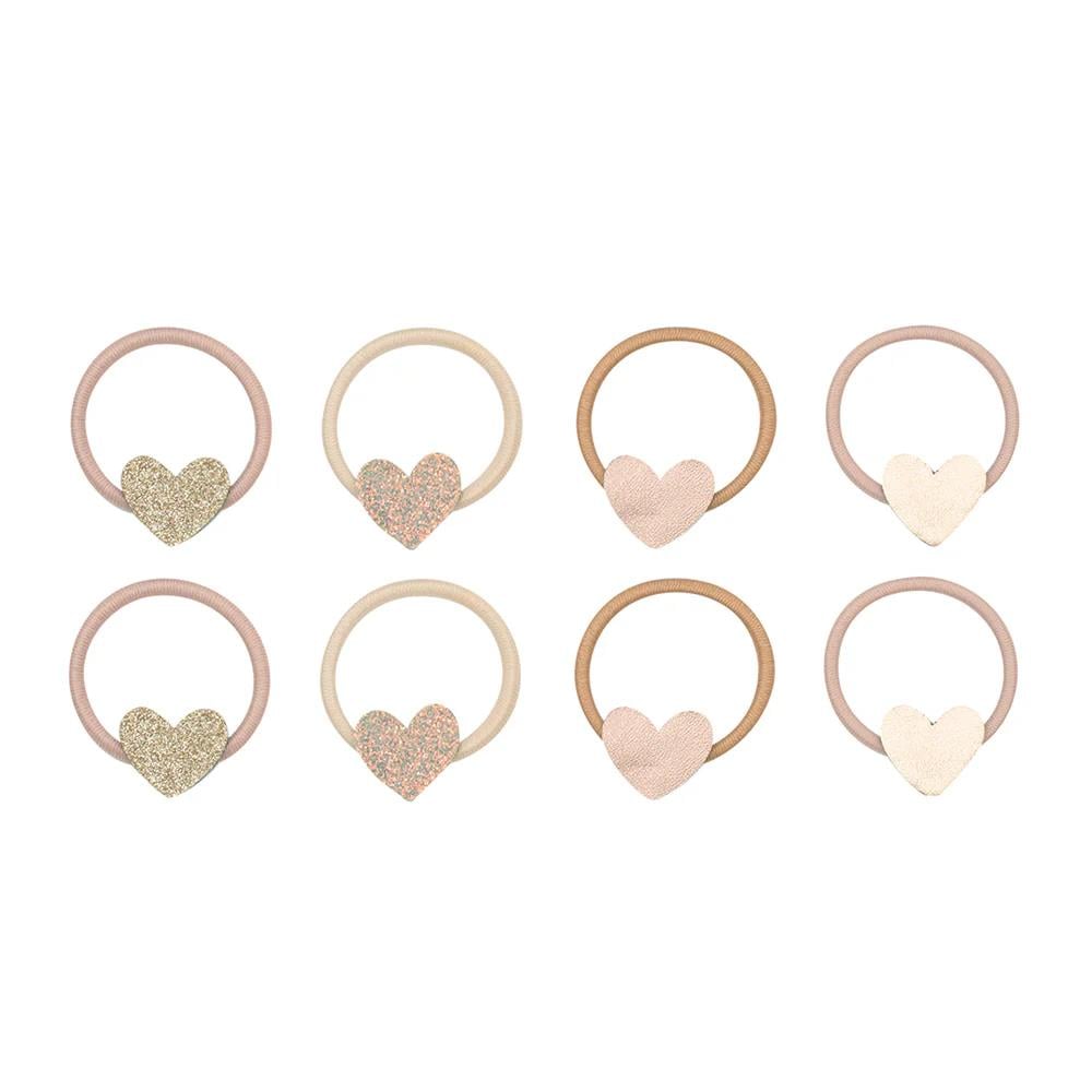 Mimi & Lula Heart Mini 8'li Lastik Toka