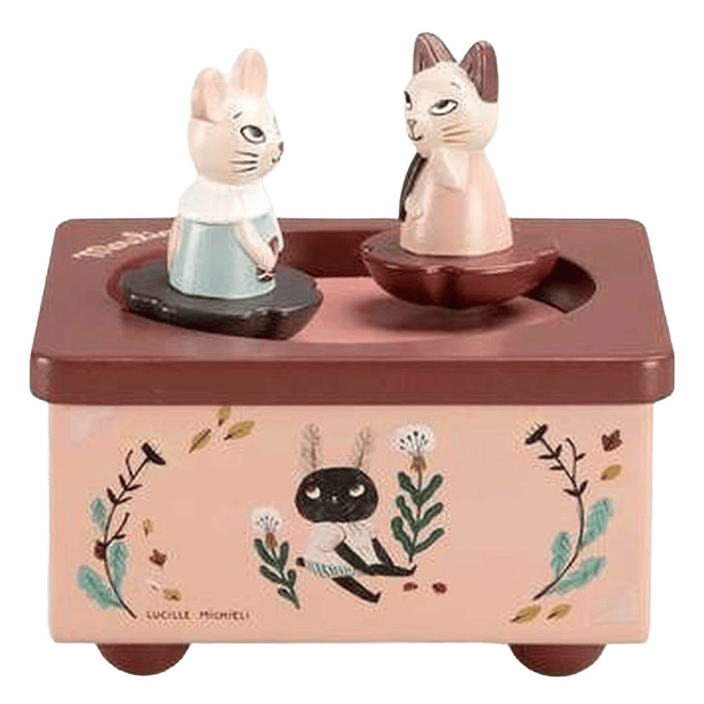 Moulin Roty Müzik Kutusu - Kedi ve Fare