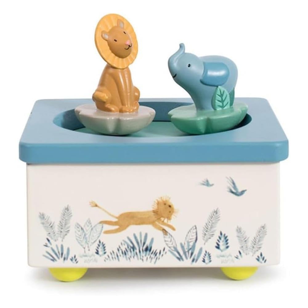 Moulin Roty Müzik Kutusu - Aslan ve Fil