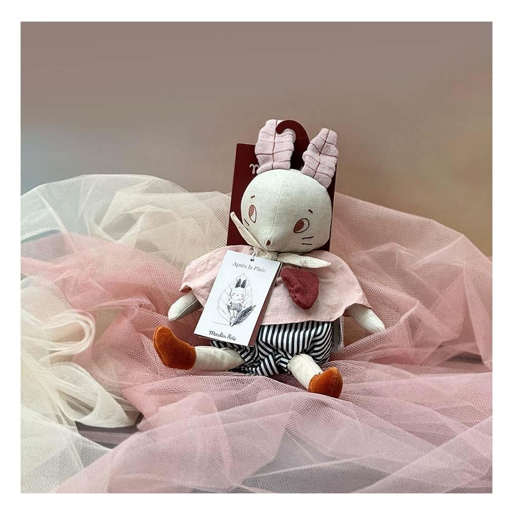 Moulin Roty Müzikli Peluş Oyuncak - Tavşan