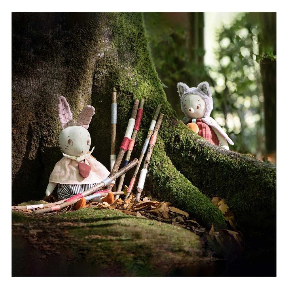 Moulin Roty Müzikli Peluş Oyuncak - Tavşan