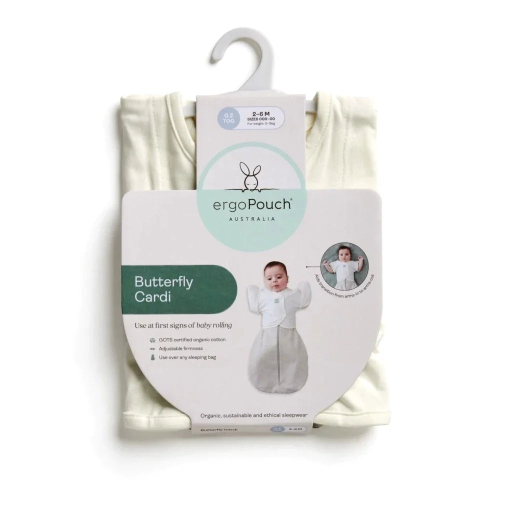 ErgoPouch Butterfly Hırka - Gri