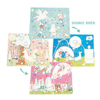 Renk Değiştiren Sulu Boyalı Oyun Mat / Rainbow Fairy (Placemats)