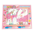 Renk Değiştiren Sulu Boyalı Oyun Mat / Rainbow Fairy (Placemats)