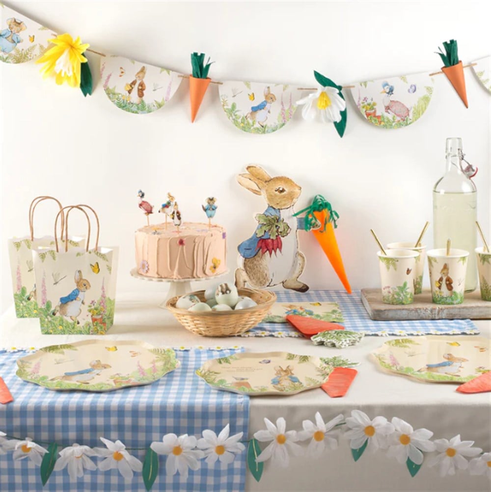 Meri Meri Peter Rabbit In The Garden Garland - Peter Rabbit Bahçede Asılan Süs